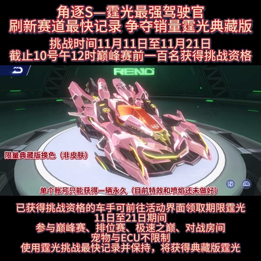 QQ飞车年度巅峰挑战赛，速度较量极限升级的简单介绍